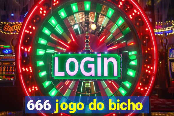 666 jogo do bicho